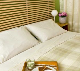 Camera da letto greenery