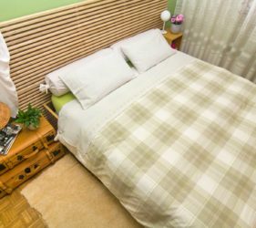 Camera da letto greenery